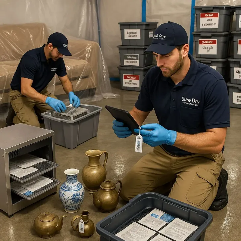 Content Protection and Restoration process in Dedham, MA
