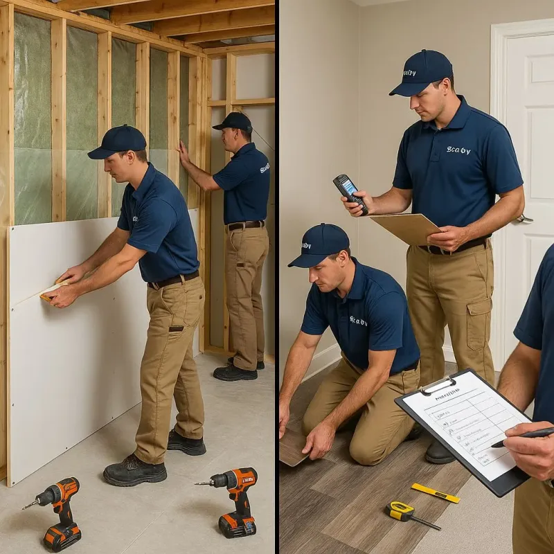 Repairs and Reconstruction process in Dedham, MA