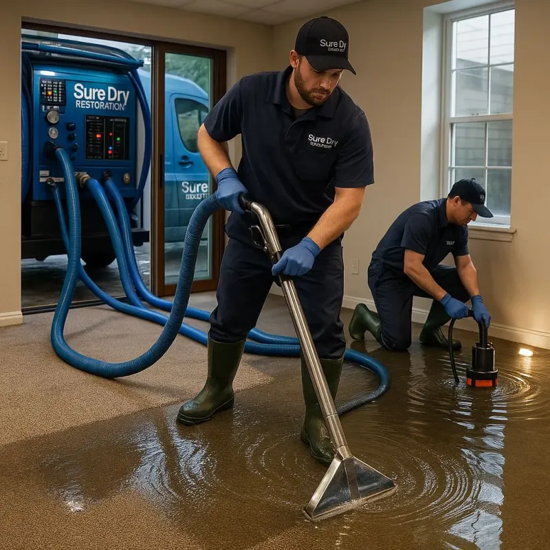 Water Extraction and Removal process in Dedham, MA
